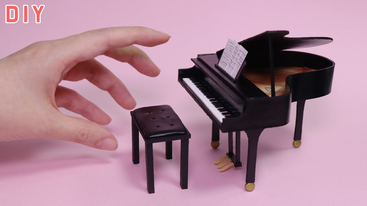 미니어처 그랜드 피아노 만들기
