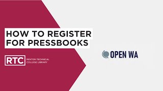 How to Register for Pressbooks screenshot 3