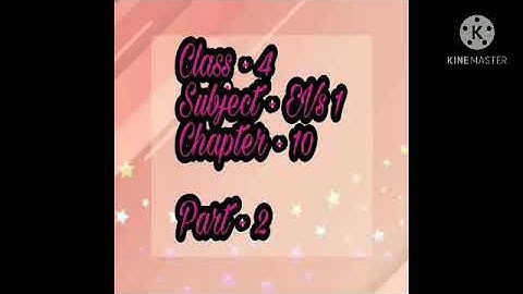 Std: 4: EVS-1: Chp 10: Clothes Part 2.