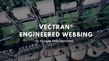 Vectran® Engineered Webbing by Sturges Manufacturing