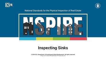 NSPIRE Standards: How to Inspect: Sinks