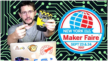 Maker Faire New York 2017 #MFNY17 #3dprinting w/ SeeMeCNC Matterhackers Ultimaker Inventables
