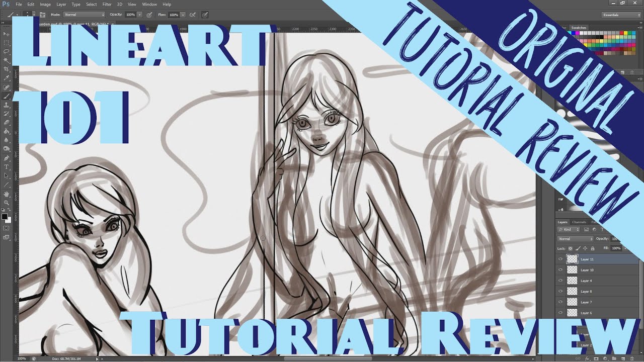 САКИМИ ЧЕН ЛАЙНАРТ 101 (Обзор туториалов #17)