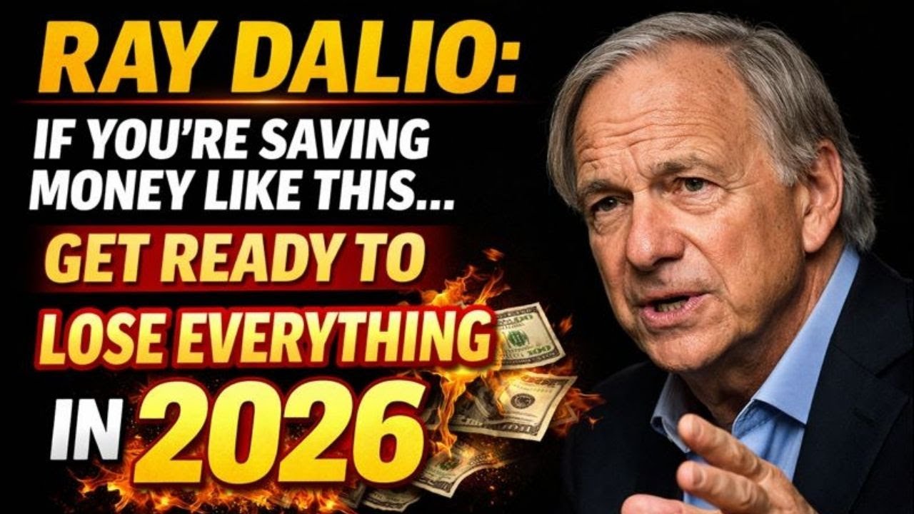 Ray Dalio: If You're Saving Money Like This, Get Ready to Lose Everything in 2026