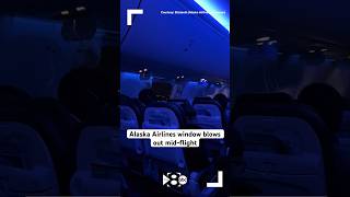 Alaska Airlines window panel blows out mid-flight, plane forced to make emergency landing