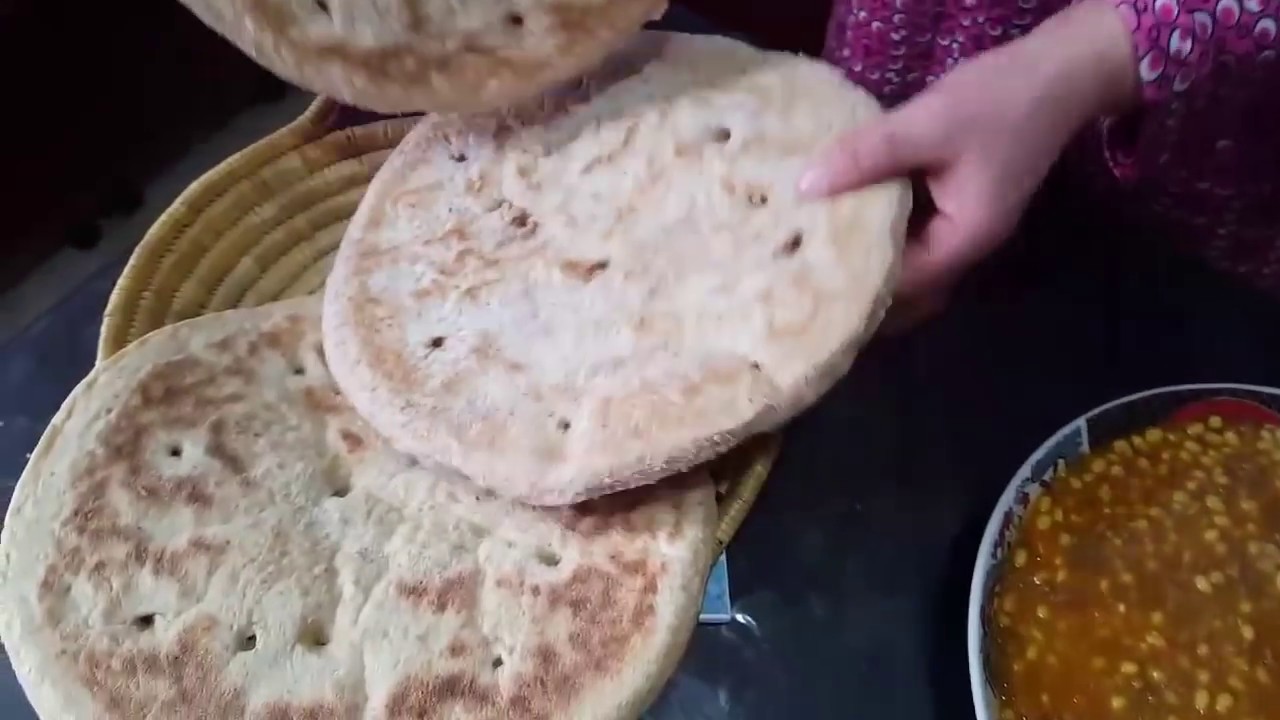 Recette Loubia + khobz/ aghrom - Rif