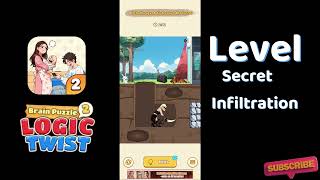 Brain Puzzle 2 Logic Twist Secret Infiltration Answers 🧠🧩 | Funny Brain Teaser Solution