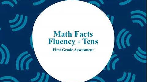 aimsweb Plus   Math Facts Fluency Tens