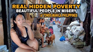 You wouldnt believe this A sad reality in tondo manila Philippines [4k] Walk tour