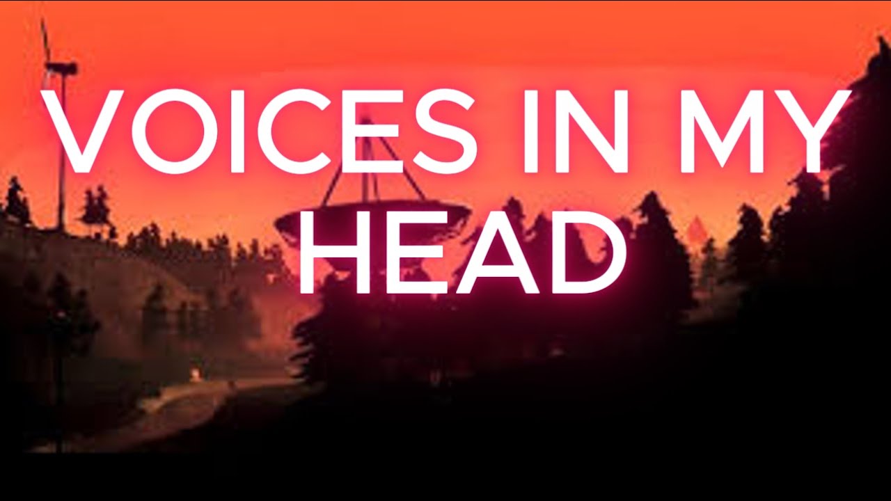 The voices in my head are a non issue ...trust?