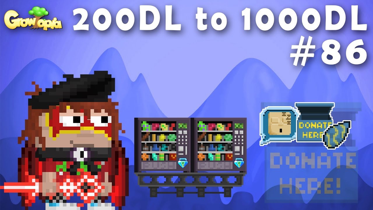 HARVESTING 21K DONATION BOX TREE!! | 200DL to 1000DL #86 | Growtopia