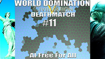 Civ 5: World AI Only Free For All Deathmatch # 11