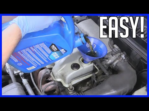 How to Change Oil and Filter Saturn S Series - EASY!