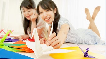 Origami Crane Instructions From The Craft Academy - Part 1