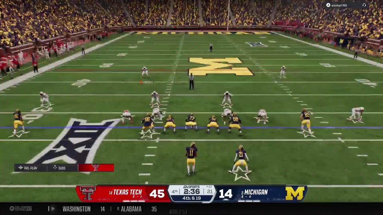 Texas Tech vs Michigan