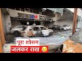 SHOCKING: “Maruti Suzuki Showroom Catches Fire“ All Cars Burned