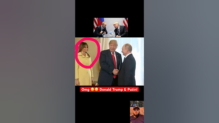 Omg 😳 Donald Trump meets Putin❗️