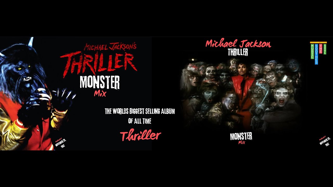 Michael Jackson - Thriller (Monster Mix) From the biggest selling album of all time "Thriller"(1982)