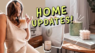 VLOG | New Apartment Decor Updates! + Unboxing Candle Haul! pep home, mrp home, superbalist