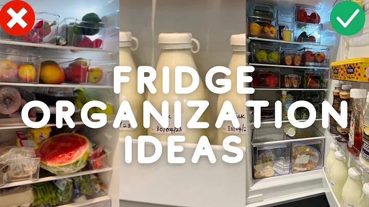 ULTIMATE FRIDGE ORGANIZATION | Satisfying Clean and Fridge Restock Organizing on a Budget