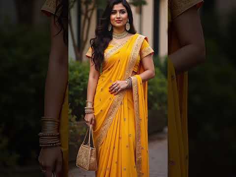 4k Ai Saree Lookbook Model Challenge - 4K VS Hd - Indian Ai Beauty 😍