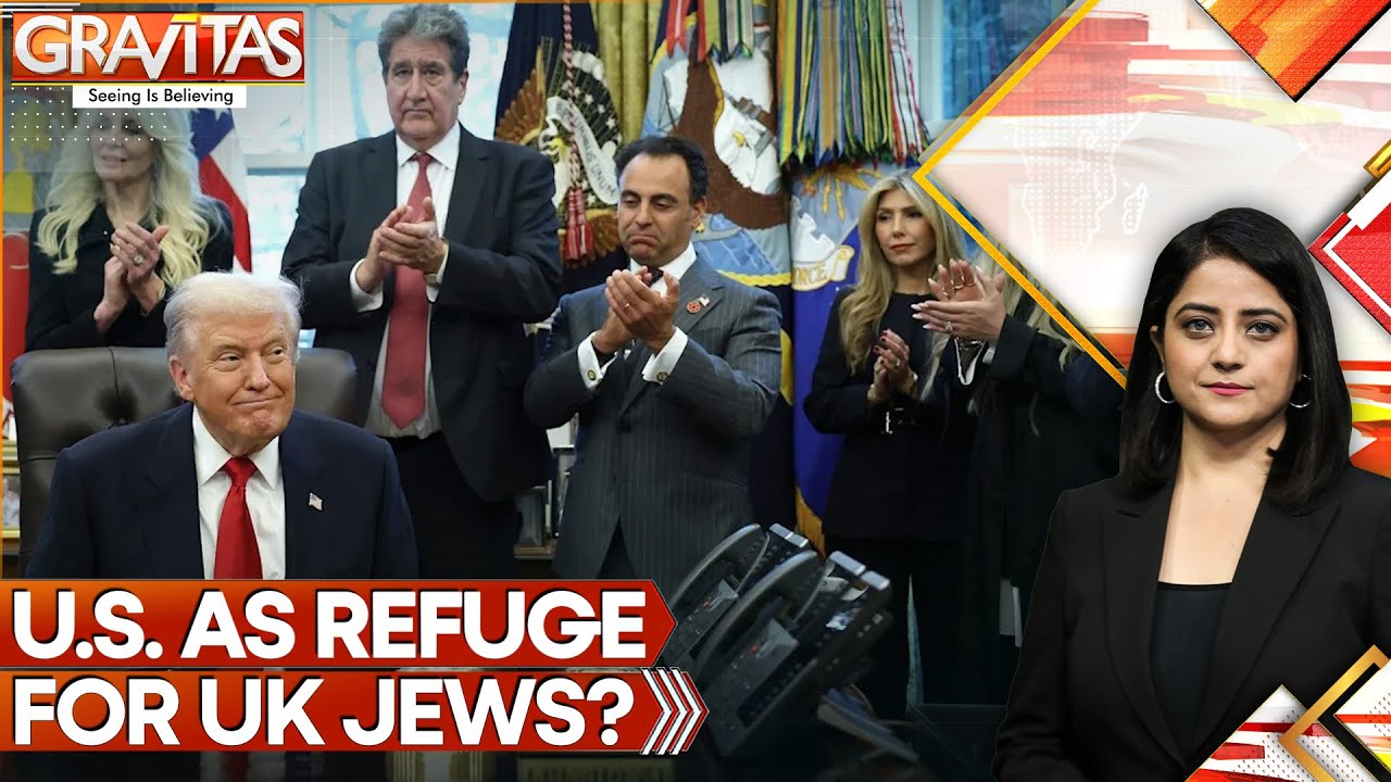 Is UK Unsafe for Jews? US Mulls Asylum for Jews From UK Amid Antisemitism Fears | Report | GRAVITAS