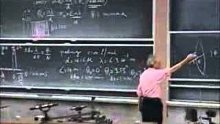 Lec 34: Gratings and Resolving Power | 8.02 Electricity and Magnetism, Spring 2002 (Walter Lewin)