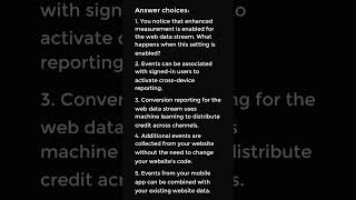 You've already set up your web data stream and data is flowing into your Google Analytics property