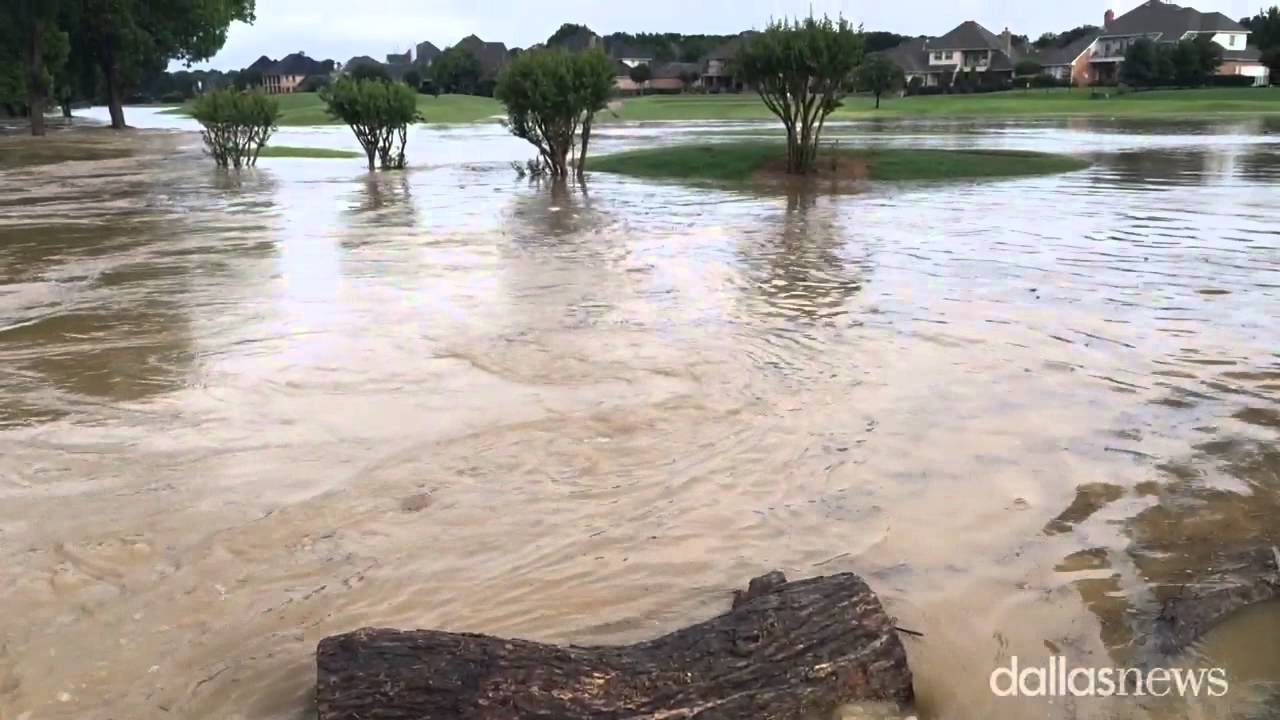 Flooding On Walnut Creek In Mansfield YouTube