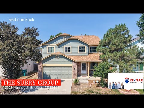 12321 Ivanhoe St, Brighton, CO home video tour