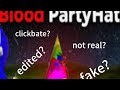 blood partyhat myth busted?