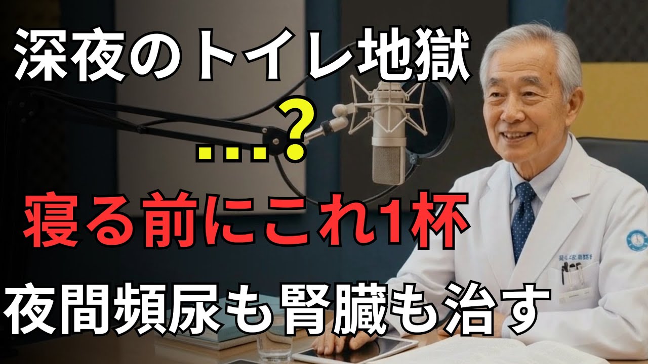 夜間頻尿は腎臓からのSOS？60歳以上7割が見逃す危険サインを28年内科医が解説｜医者メモ
