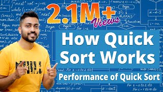 L-3.1: How Quick Sort Works | Performance of Quick Sort with Example | Divide and Conquer screenshot 5