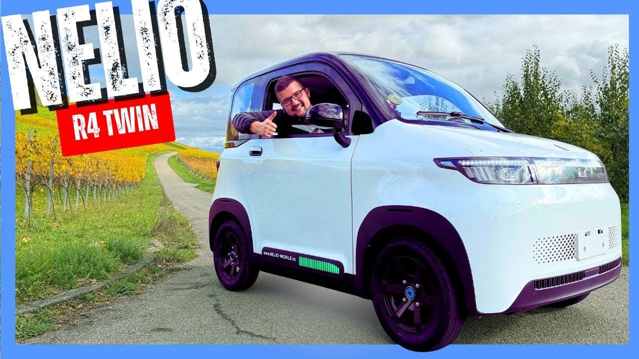 🏞️ Nelio R4 Twin im Weinberg-Test – das coolste Microcar 2026? 🔋 #Nelio #EAuto