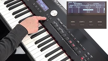 “Performing with a Split Keyboard (Split)” Roland RD-2000 #05