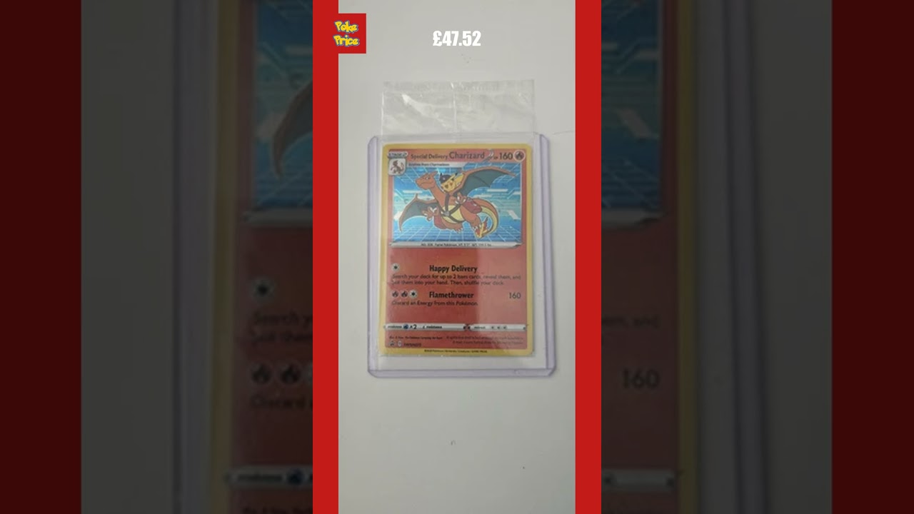 Special Delivery Charizard  SWSH075 - Pokemon Center Exclusive Promo Card SEALED