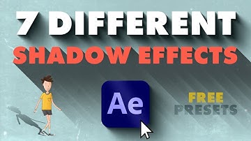 7 Shadow Effects in After Effects | No Third Party | Hindi