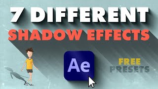 7 Shadow Effects in After Effects | No Third Party | Hindi