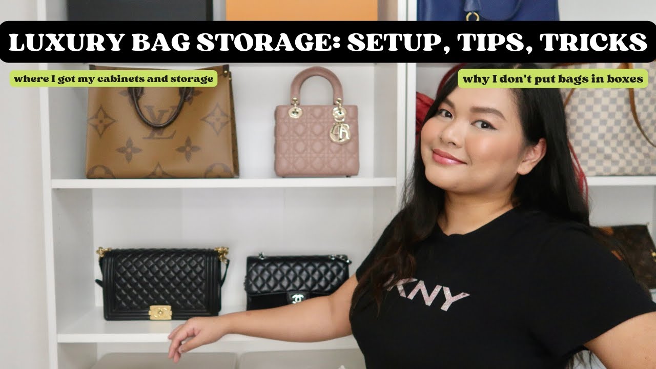 LUXURY BAG STORAGE: Tips, tricks, and how to prevent molds | THE BEAUTY  JUNKEE VLOGS - YouTube