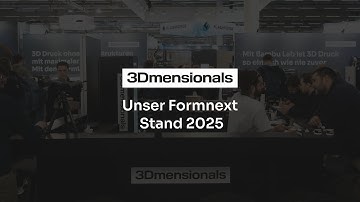 3Dmensionals auf der Formnext 2025: Unser Stand, unsere 3D Druck Lösungen
