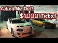 Procharged G35 Calls Out The Supra! $1,000 Ticket!!!