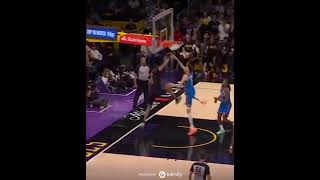 Jaxson Hayes throws down the lob from Austin Reaves - Lakers vs Thunder R2 G4 May 11, 2026