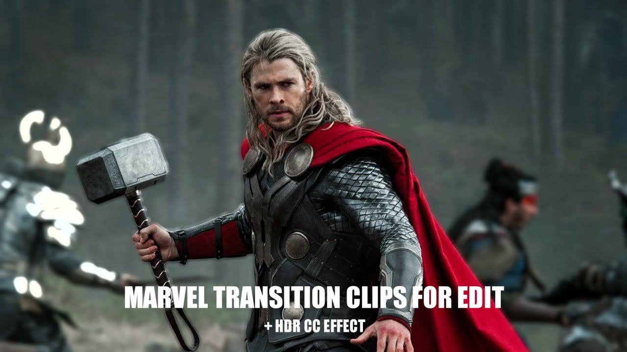 Marvel Transition Clips for Edit + HDR CC Effect Pt.3 Marvel Clips For Edit YouTube