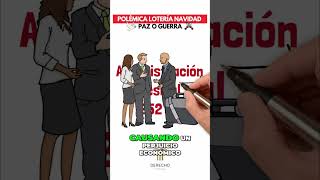 POLÉMICA LOTERÍA NAVIDAD PAZ O GUERRA #loteria #villamanin #noticias