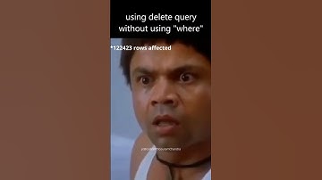 Sql query #coding #memes #codingmemes