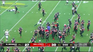 One of the Most CRAZIEST ENDINGS in Football History | Western Michigan vs. Ball State 2020
