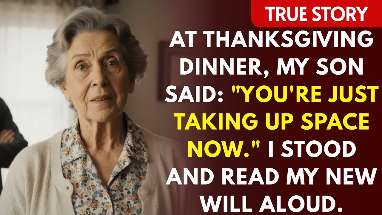 At Thanksgiving Dinner, My Son Said: 
