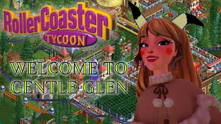 Gentle Glen Gameplay - ROLLERCOASTER TYCOON 1999
