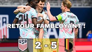 A two-faced Belgium destroys the USA! (USA 2-5 Belgium)