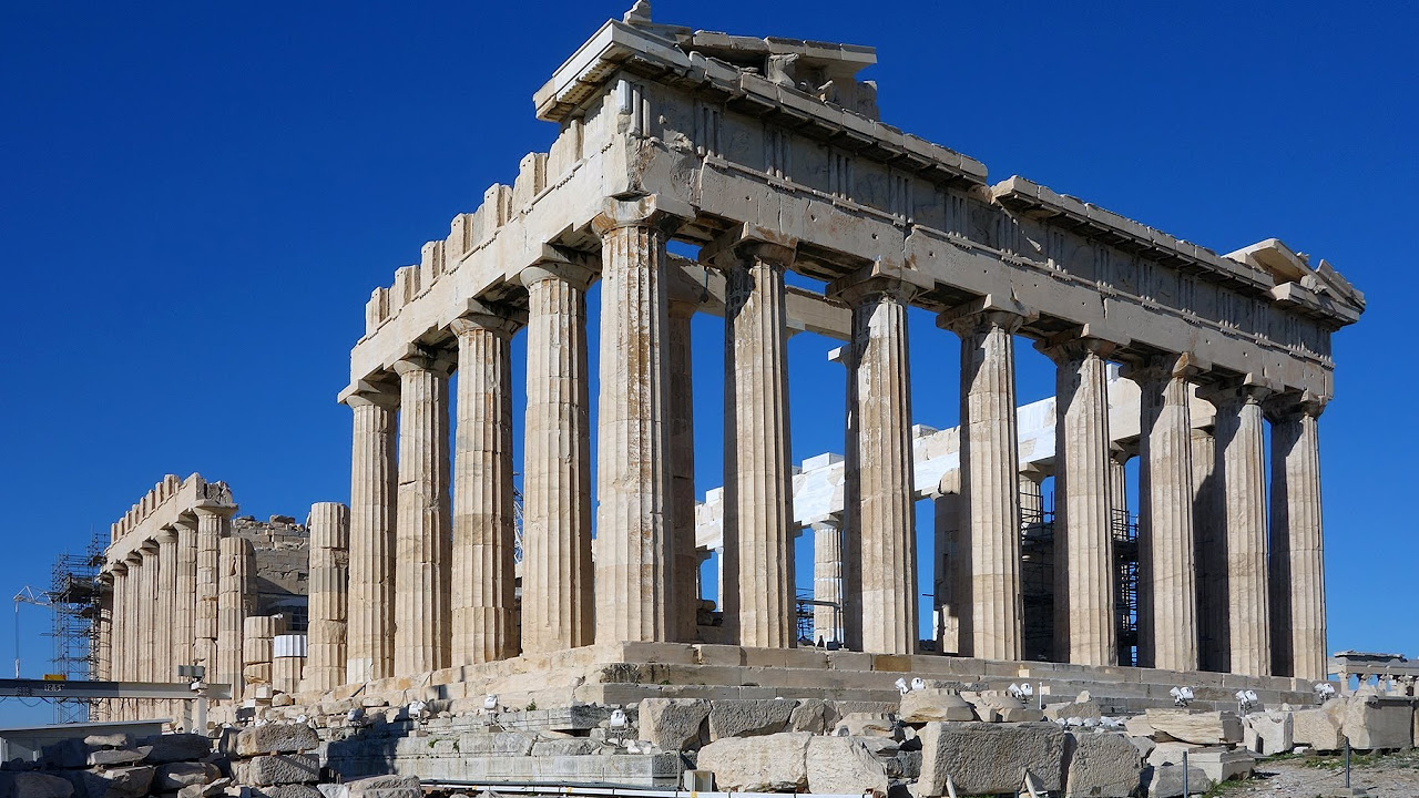 The Greek Parthenon vs the Roman Pantheon